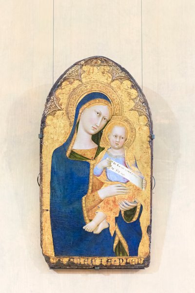 Virgen con el Niño, primera mitad del siglo XIV de Master of the Palazzo Venezia Madonna