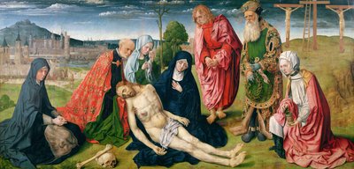 Piedad de Saint-Germain-des-Prés de Master of the Pieta of Saint Germain