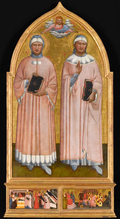 San Cosme y San Damián, c.1370-1375 de Master of the Rinuccini Chapel