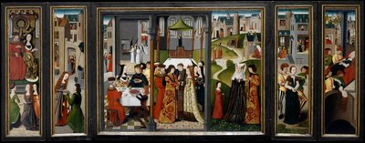La Vida y Milagros de Santa Godelieve de Master of the Saint Godelieve Legend