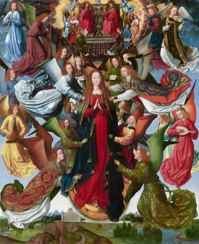 María, Reina del Cielo de Master of the Saint Lucy Legend
