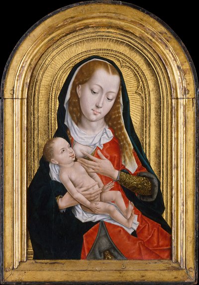 Virgen y Niño de Master of the Saint Ursula Legend