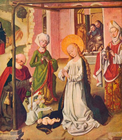 Adoración del Niño de Master of the St Bartholomew Altarpiece
