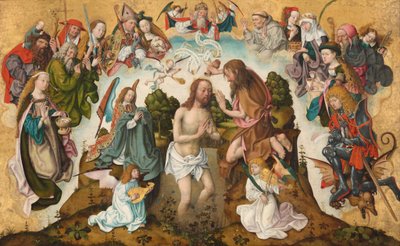 El Bautismo de Cristo de Master of the St Bartholomew Altarpiece