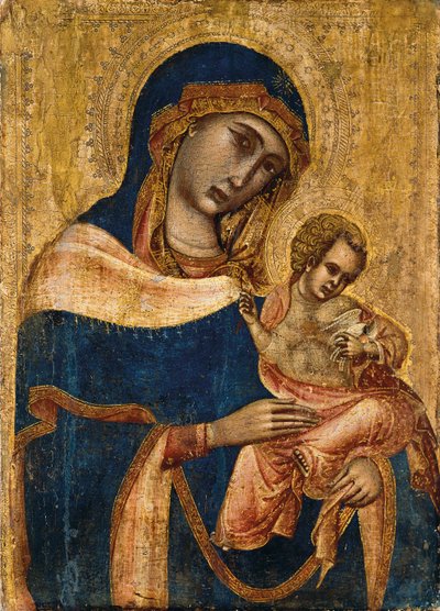 Madonna y Niño de Master of the Sterbini Diptych