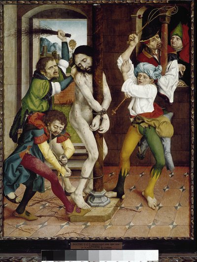 Flagelación de Cristo o Azotamiento en la columna de Master of the Strache Altar