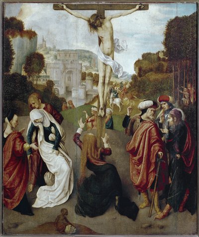 Crucifixión de Master of the Virgo Inter Virgines