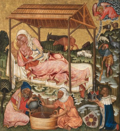 Natividad de Master of the Vyšší Brod Altarpiece