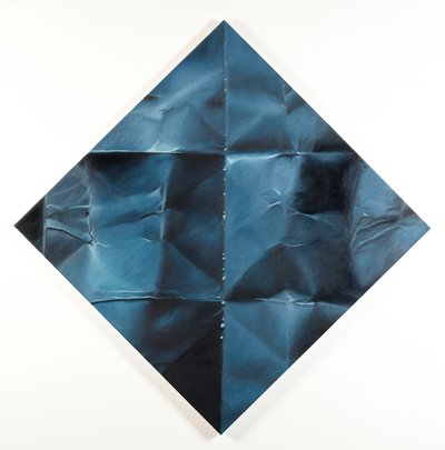Blue Flame Lounge, 2013 (Óleo sobre lienzo) de Mat Collishaw