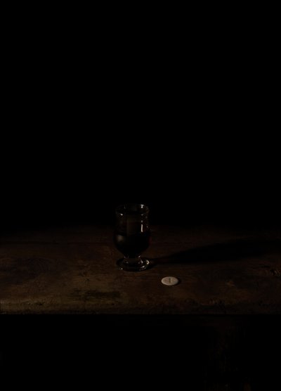 Última comida en el corredor de la muerte, Texas; Jonathan Nobles, 2011 (fotografía tipo C). de Mat Collishaw