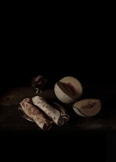 Última comida en el corredor de la muerte, Texas; Paul Nuncio, 2011 (fotografía tipo C). de Mat Collishaw
