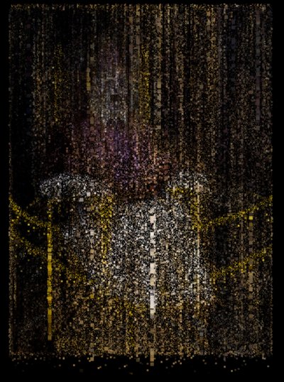 El fin de la inocencia, 2009 (Pantalla, proyector y disco duro) de Mat Collishaw