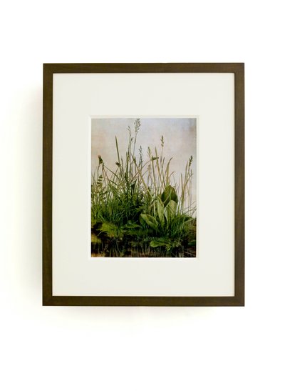 Whispering Weeds, 2011 (Marco de madera, borde, pantalla LCD, ventilador y disco duro) de Mat Collishaw