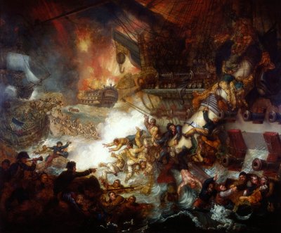La batalla del Nilo: Destrucción de "L