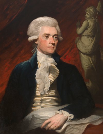 Thomas Jefferson de Mather Brown