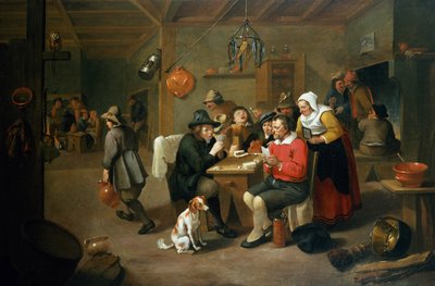 Los jugadores de cartas de Matheus van Helmont