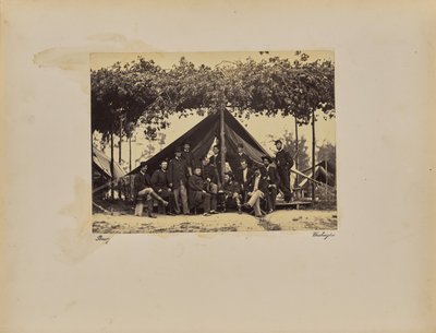 Mayordomo y personal de Mathew B. Brady