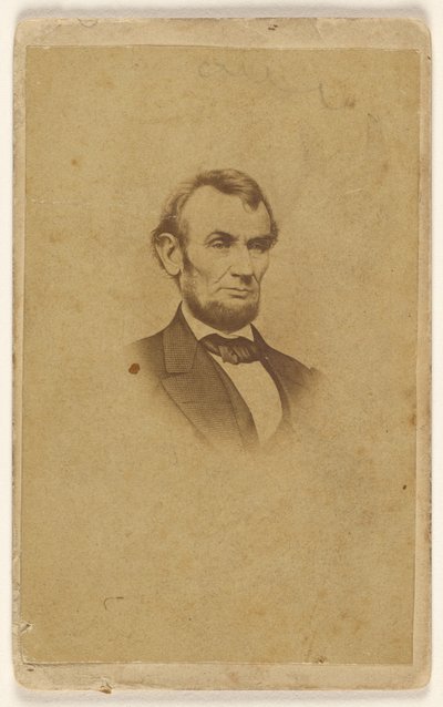 [Grabado de Abraham Lincoln según una fotografía de Mathew B. Brady] de Mathew B. Brady