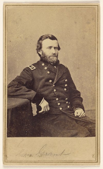 Gral. [Ulysses S.] Grant de Mathew B. Brady