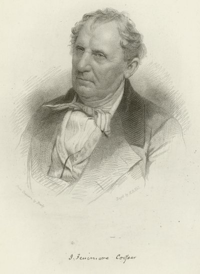 James Fenimore Cooper de Mathew B. Brady