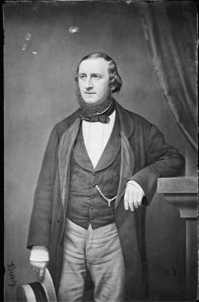 Retrato del compositor William Vincent Wallace 1812-1865, 1855 de Mathew B. Brady