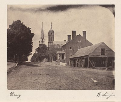 Hospital del Segundo Cuerpo, Washington, D.C. de Mathew B. Brady