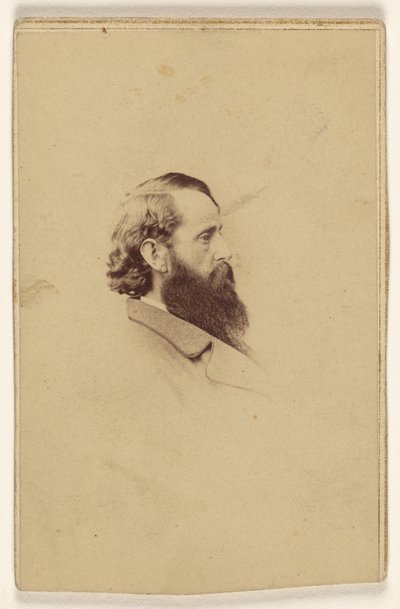 [Hombre de barba larga no identificado de perfil] de Mathew B. Brady