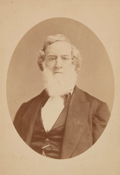 Tarjeta de Gabinete de Gideon Welles, 1860-1878 de Mathew Brady