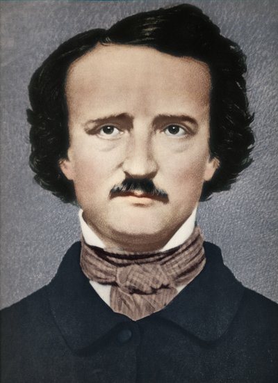 Edgar Allan Poe, c. 1840, 1939 de Mathew B. Brady