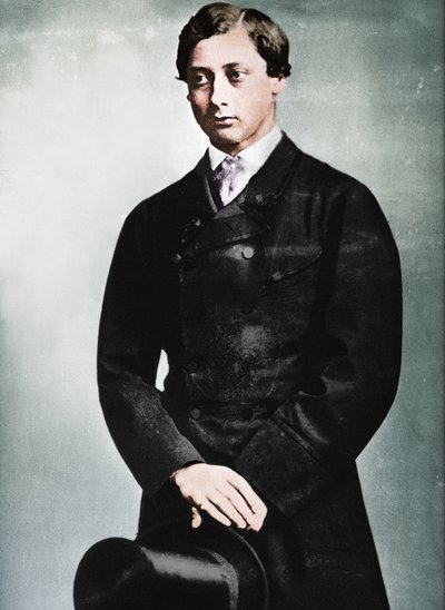 Eduardo VII como Príncipe de Gales, Nueva York, 1860 de Mathew B. Brady