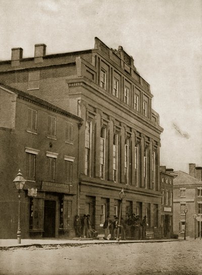 Prisión de Forrest Hall, Washington, D.C., 1861-65 de Mathew B. Brady