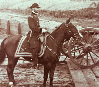 General William T. Sherman (1820-91) en Atlanta, GA de Mathew Brady