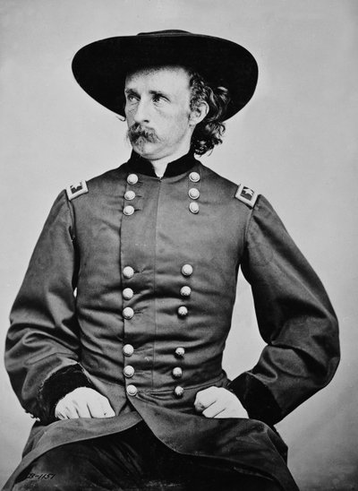 Retrato del General A. Custer (1839-1876) de Mathew Brady