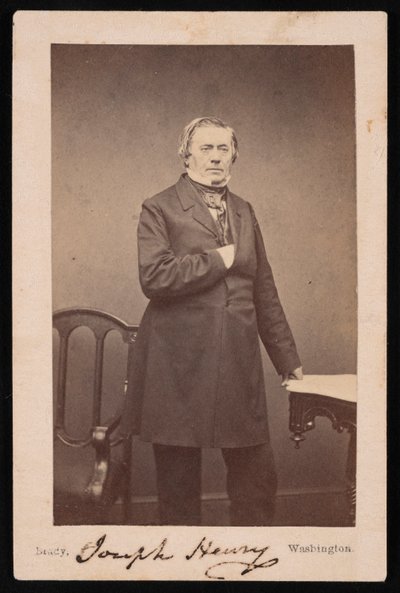 Retrato de Joseph Henry 1797-1878 - De pie de Mathew Brady