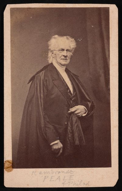 Retrato de Rembrandt Peale 1778-1860 de Mathew Brady