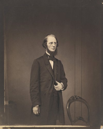 Retrato de un hombre, ca. 1857 de Mathew Brady