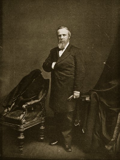 Rutherford B. Hayes antes de su investidura como presidente, 1877 de Mathew B. Brady
