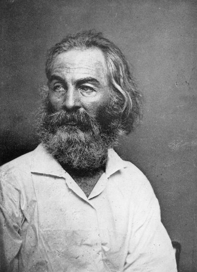 Walt Whitman 1819-1892, poeta estadounidense de Mathew Brady