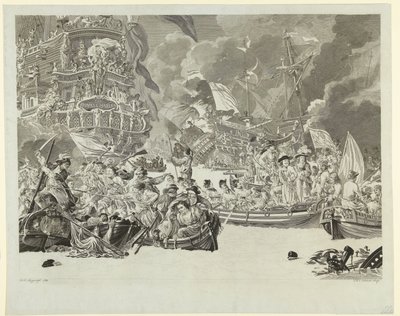 La incursión holandesa en el Medway y la captura del Royal Charles, 1667 de Mathias de Sallieth