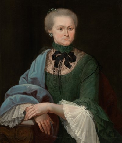 Retrato de mujer (óleo sobre lienzo) de Mathias de Visch