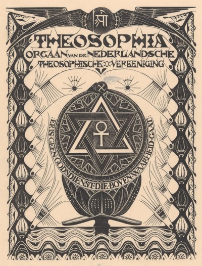 Portada revista Theosophia de Mathieu Lauweriks