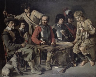 A Quarrel (óleo sobre lienzo) de Mathieu Le Nain