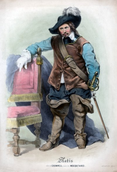 El papel de Cromwell, en los Mosqueteros de Matis