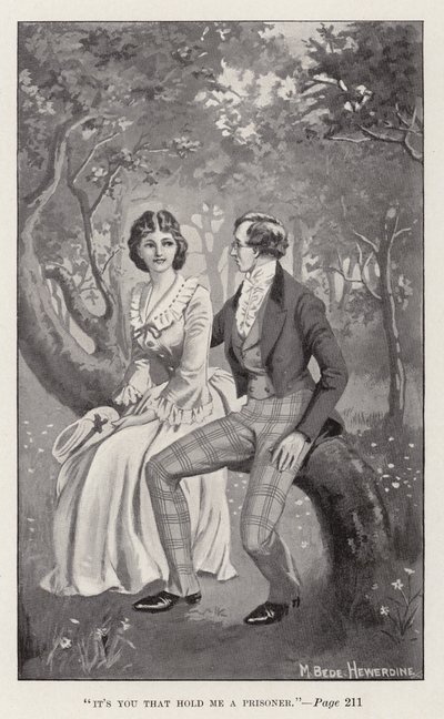 Ilustración de The Adventures of Mr Verdant Green, An Oxford Freshman (litografía) de Matt Bede Hewerdine