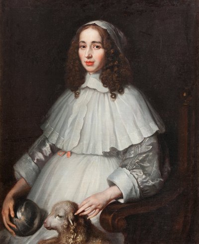 Anna Margareta von Haugwitz c.1650 de Mattaus the Younger Merian