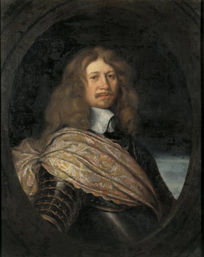 Retrato de Carl Gustav Wrangel (1613-1676), Conde de Salmis de Mattaus the Younger Merian