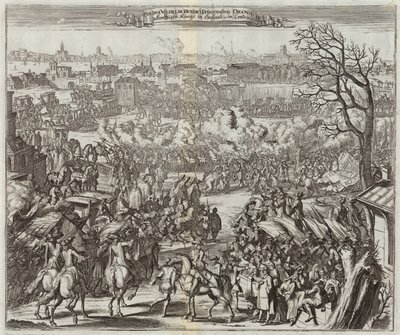 Guillermo II, Príncipe de Orange y Rey de Inglaterra de Mattaus the Younger Merian
