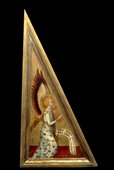El ángel de la Anunciación de Matteo Giovanetti
