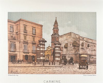 Italia, Nápoles, Santa Maria del Carmine de Matteo Zampella