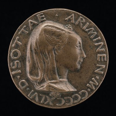 Isotta degli Atti, 1432-1474, Amante 1446, luego Esposa después de 1453, de Sigismondo Malatesta de Matteo di Andrea de Pasti